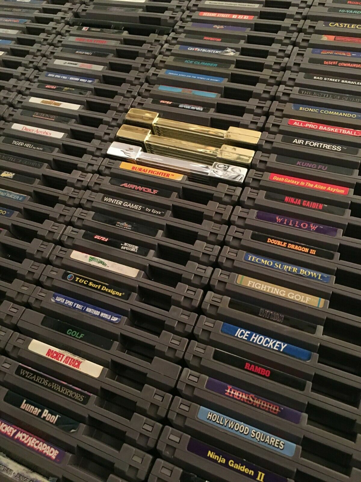 Nintendo NES Original Games [A - I] Refurbished - [Blemished] - Free Stickers