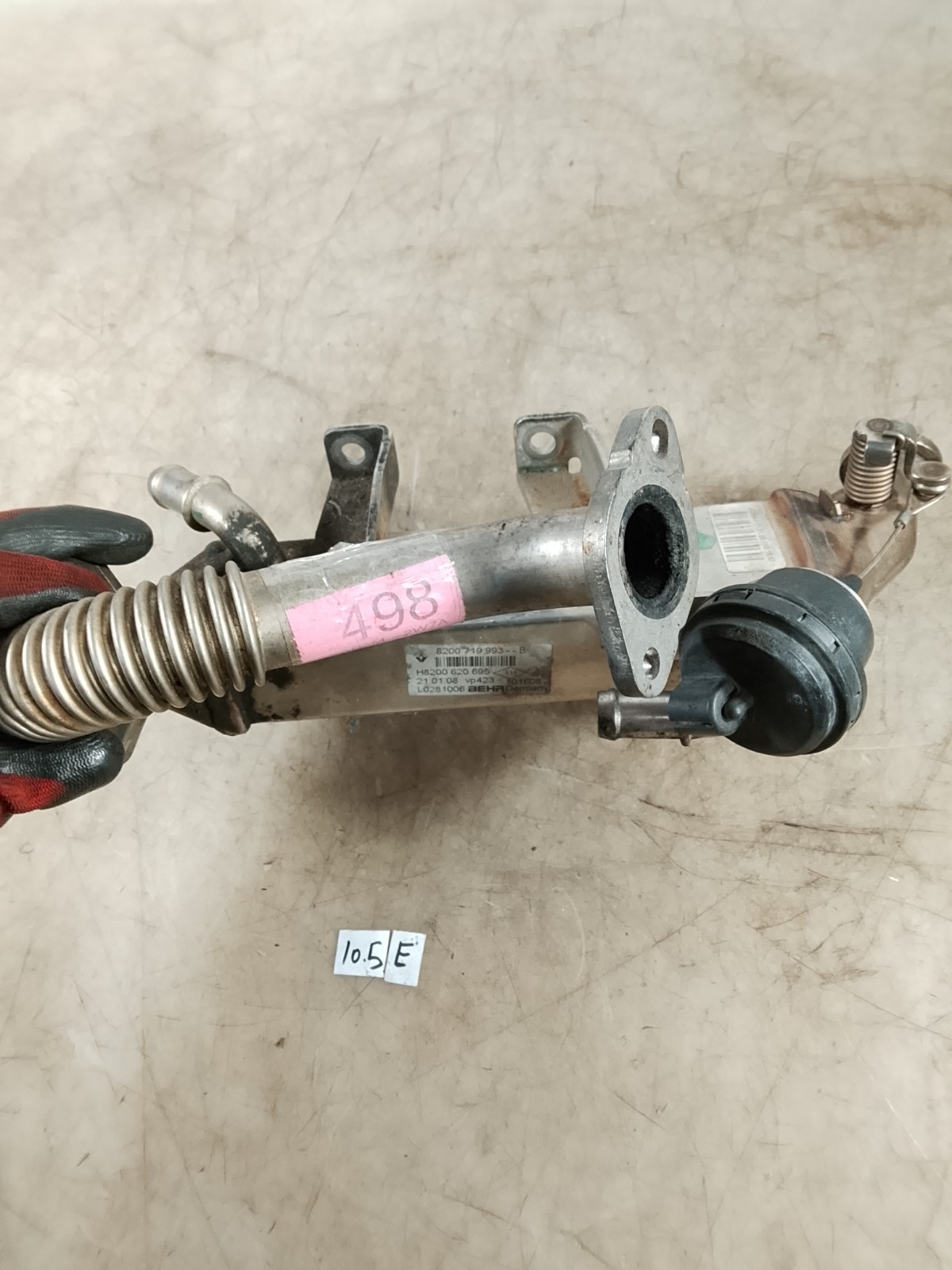 RENAULT KOLEOS 2009 2.0D EGR VALVE 8200719993B H8200620695 #105E.498