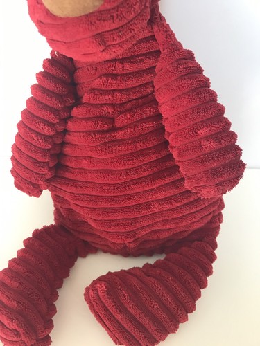 Jellycat Teddy Bear Crimson Red Corduroy Cordy Roy 16
