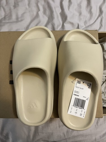 Adidas Yeezy Slide Bone FW6345 Men's Size 4 Brand New 2019 Adidas Yeezy Slide Bone FW6345 Men's Size 4 Brand New 2019