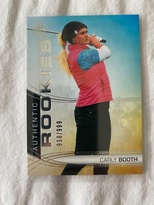 2024 Upper Deck Portfolio Golf SP authentic Rookies Carly Booth SP 956/999