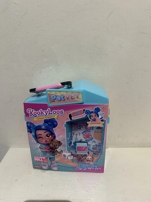 Kookyloos Express Yourself Pop Up Shops - Pet Vet , Sport, Bakery , Spa Doll