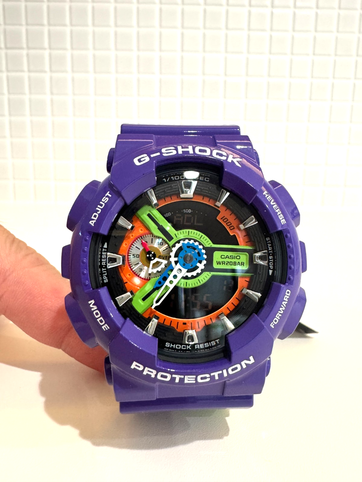 CASIO G-SHOCK GA-110EV-6AJR Evangelion Collaboration Watch
