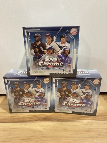 Topps 2021 Chrome Sapphire Edition Card Box, 1 Sapphire
