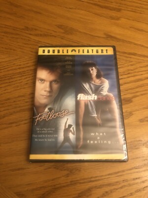Footloose / Flashdance (DVD, 2007, 2-Disc Set, Widescreen) Double Feature,  New
