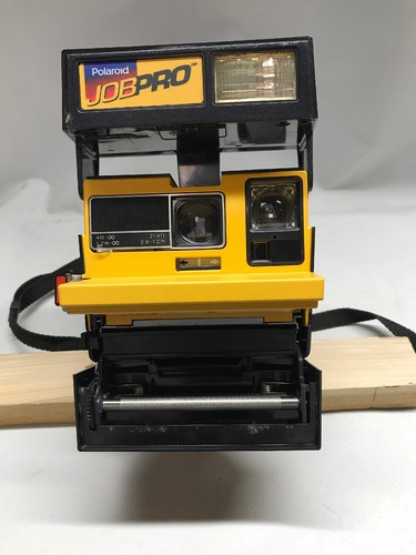 Polaroid Job Pro 2 black/yellow vintage instant camera