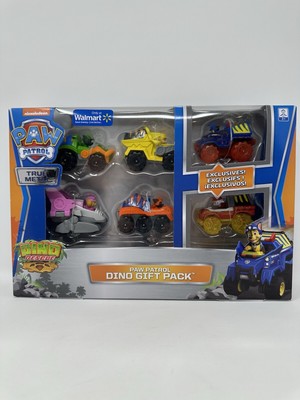 Nickelodeon Paw Patrol True Metal 6pc Dino Rescue Dino Gift Pack Chase Skye
