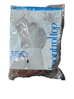 Silkies 070502 Moderate Control Top Pantyhose Queen Honey Light Support LegSheer