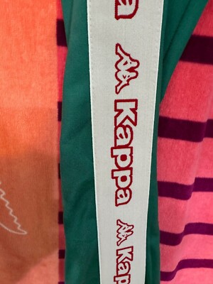 KIDS Kappa basketball joggers size 12 emerald green 152 cm WORN TWICE !  NR!!