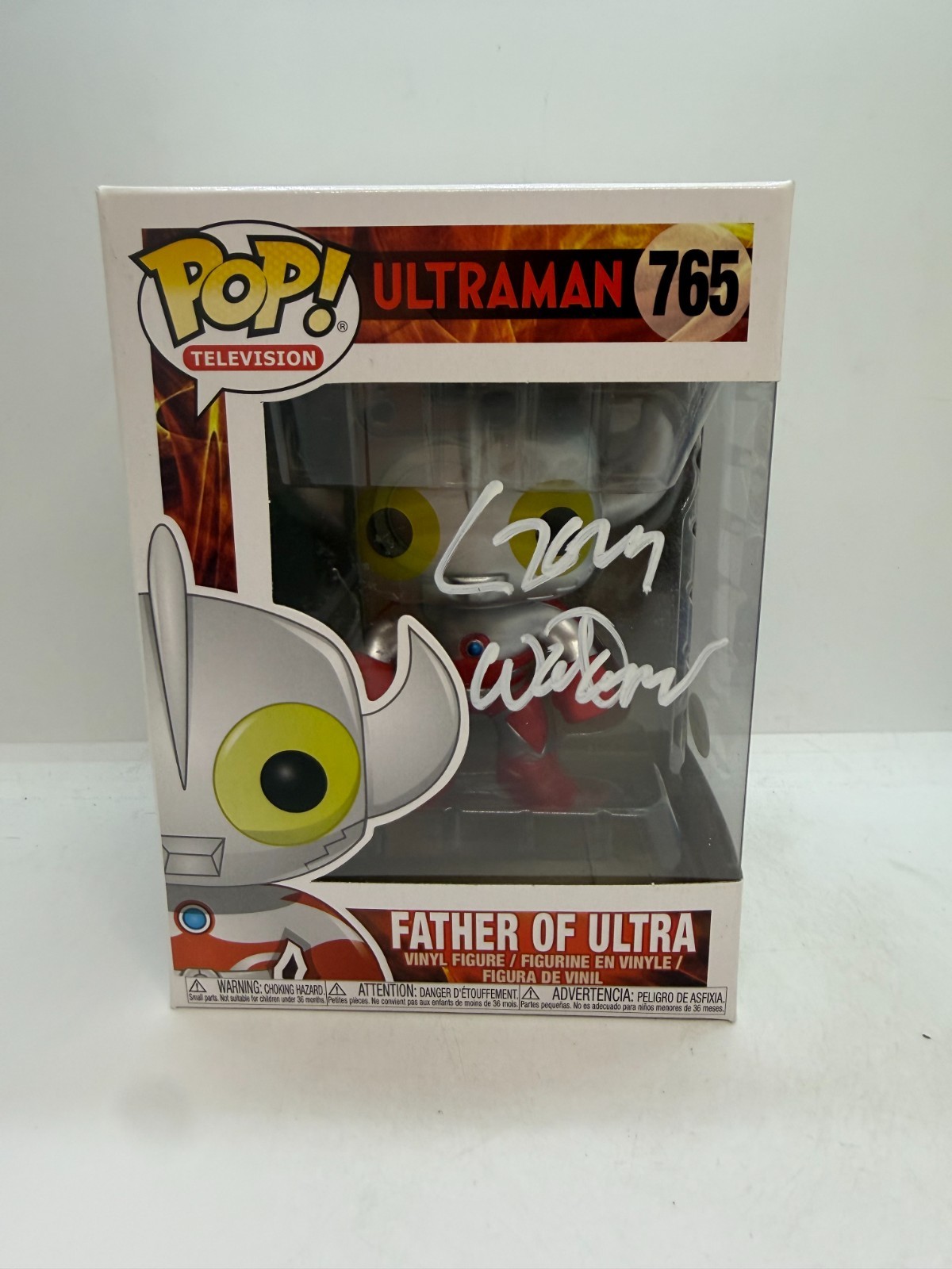 Gedde Watanabe Signed Funko Pop Ultraman Rising Father Of Ultra #765 ACOA
