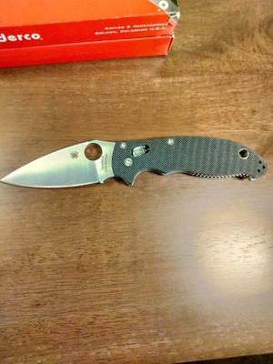 Spyderco MANIX  2 Discontinued BD30P Rare SPRINT RUN Brand New In Box From 2012
