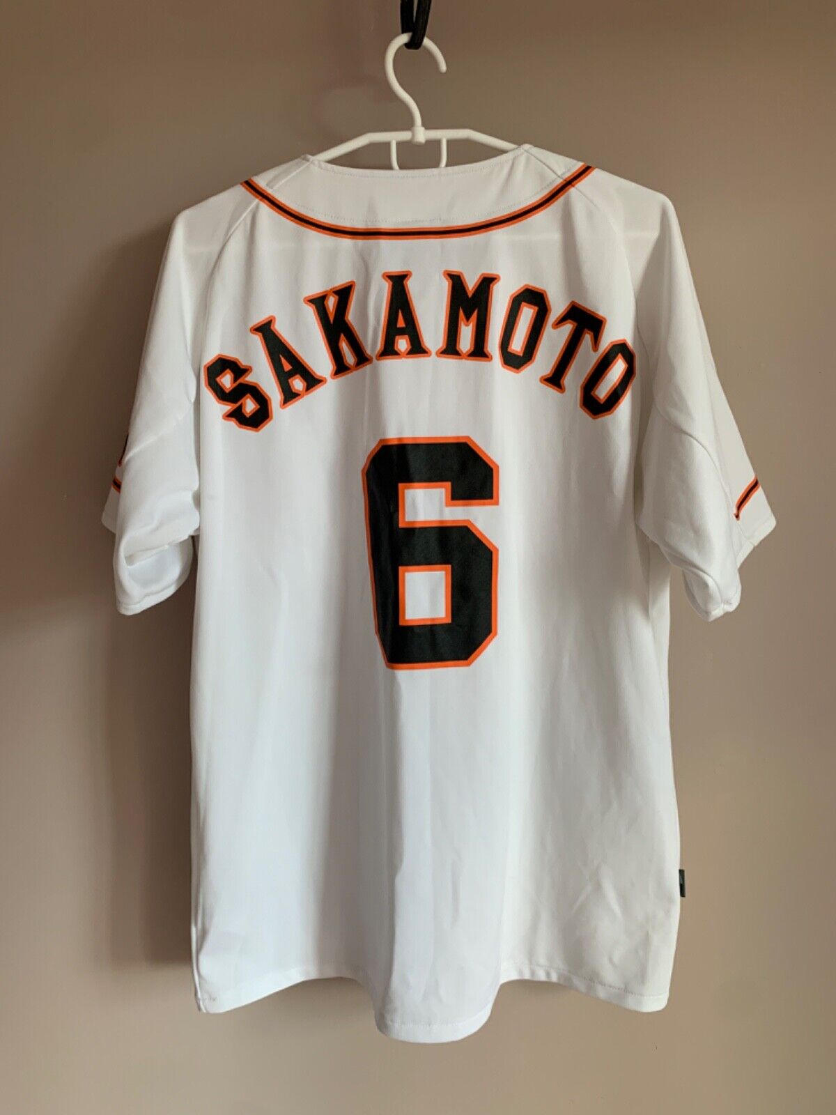 Yomiuri Giants NBL Nayato Sakamoto #6 Baseball Jersey Adidas Yomiuri Giants NBL Nayato Sakamoto #6 Baseball Jersey Adidas