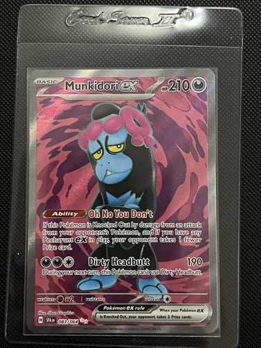 Munkidori ex 083/064 Full Art - Shrouded Fable Pokemon Card