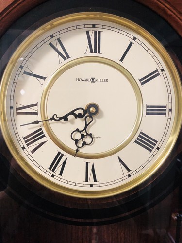 Howard Miller Orland Chiming Quartz Wall Clock #613-164 - Retail Value $500-$750