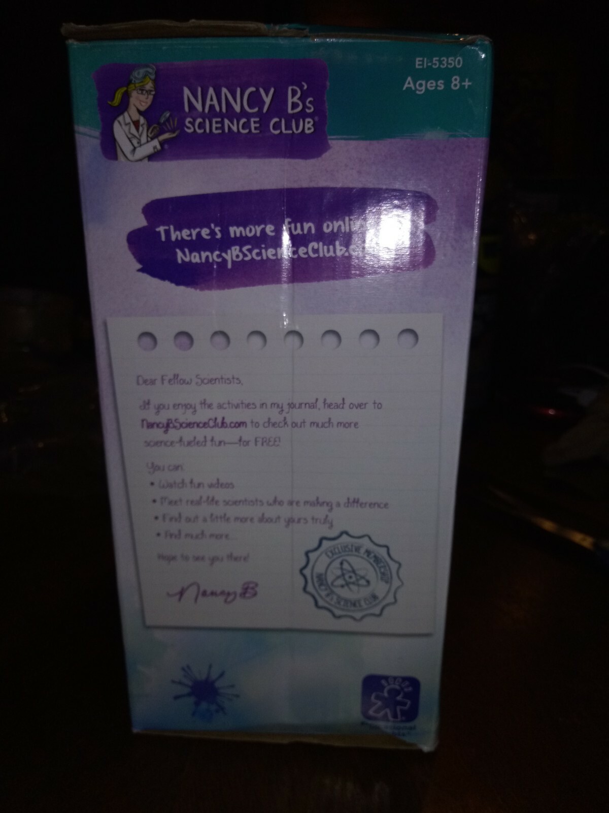 Nancy B's Science ClubMicroscope & Activity journal