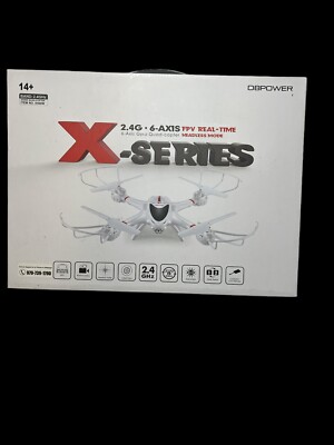 MJX R/C TECHNIC X400W X-SERIES 6-AXIS GYRO REMOTE CONTROL QUAD-COPTER