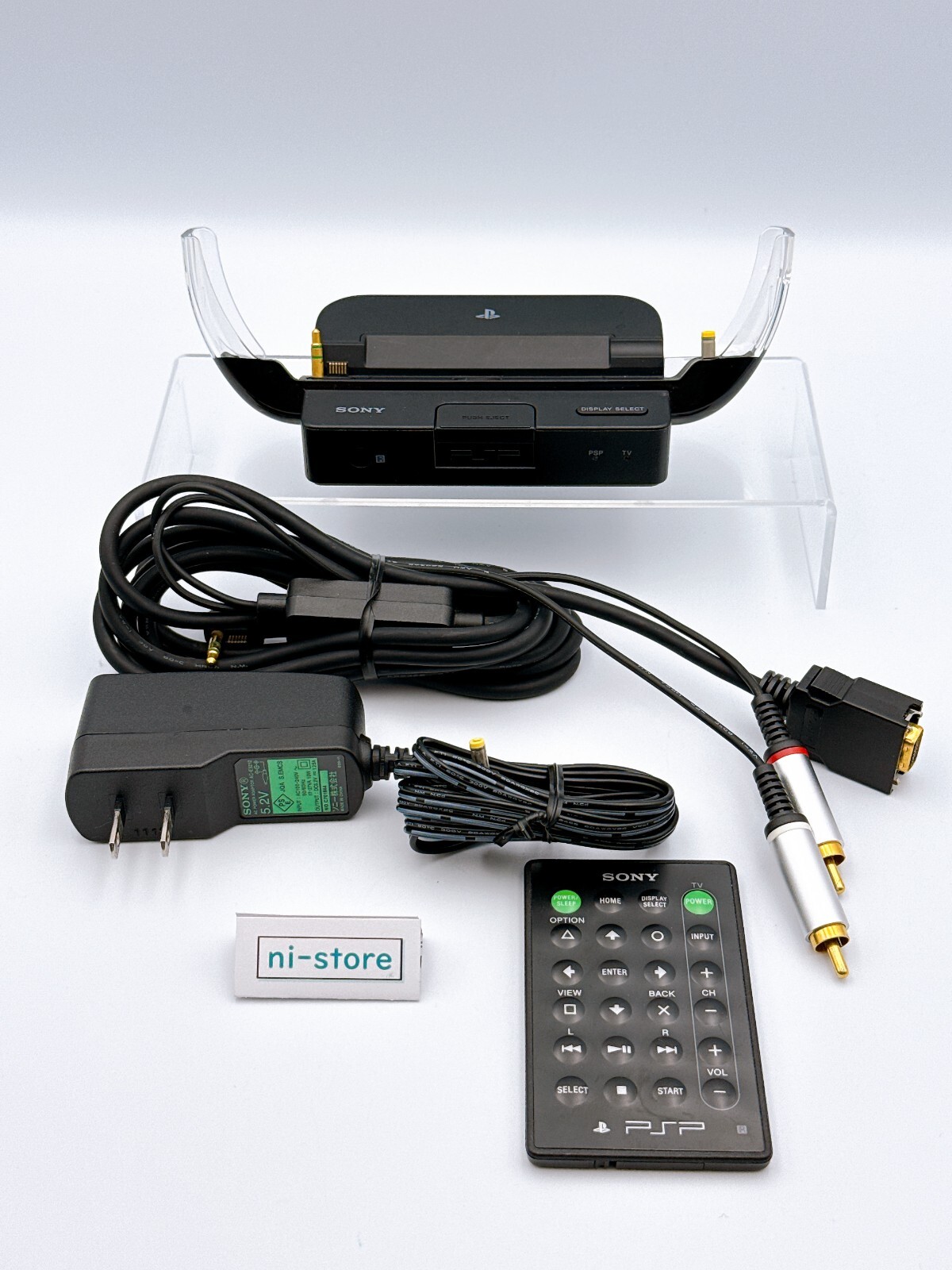 Sony PSP-S340 Cradle Dock for PSP 2000/3000 w/Remote , Cable