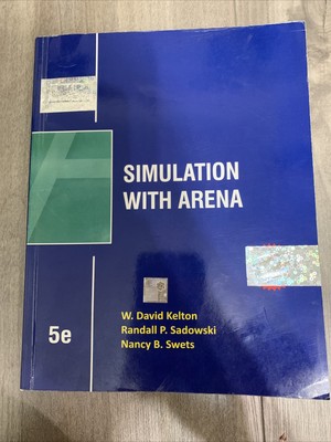 SIMULATION WITH ARENA 5TH BY W. DAVID KELTON *Excellent Condition*