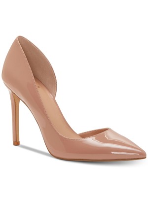 

Женские туфли без шнуровки INC бежевого цвета с мягкой подкладкой Kenjay на шпильке с острым носком, 8 м, Бежевый, KENJAYPNUDE