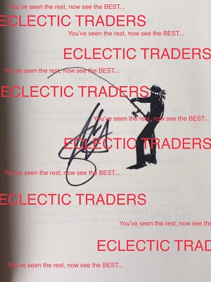 Adrian Smith SIGNED 1/1 book Monsters of River & Rock. Iron Maiden. Music ACDC