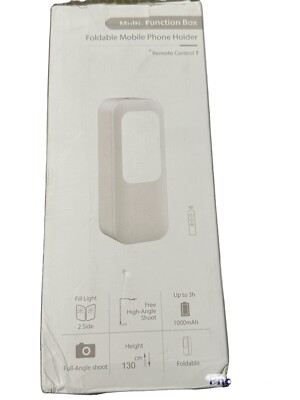 Multi-Function Foldable Smart Phone Photography Stand Box Rechargeable Remote