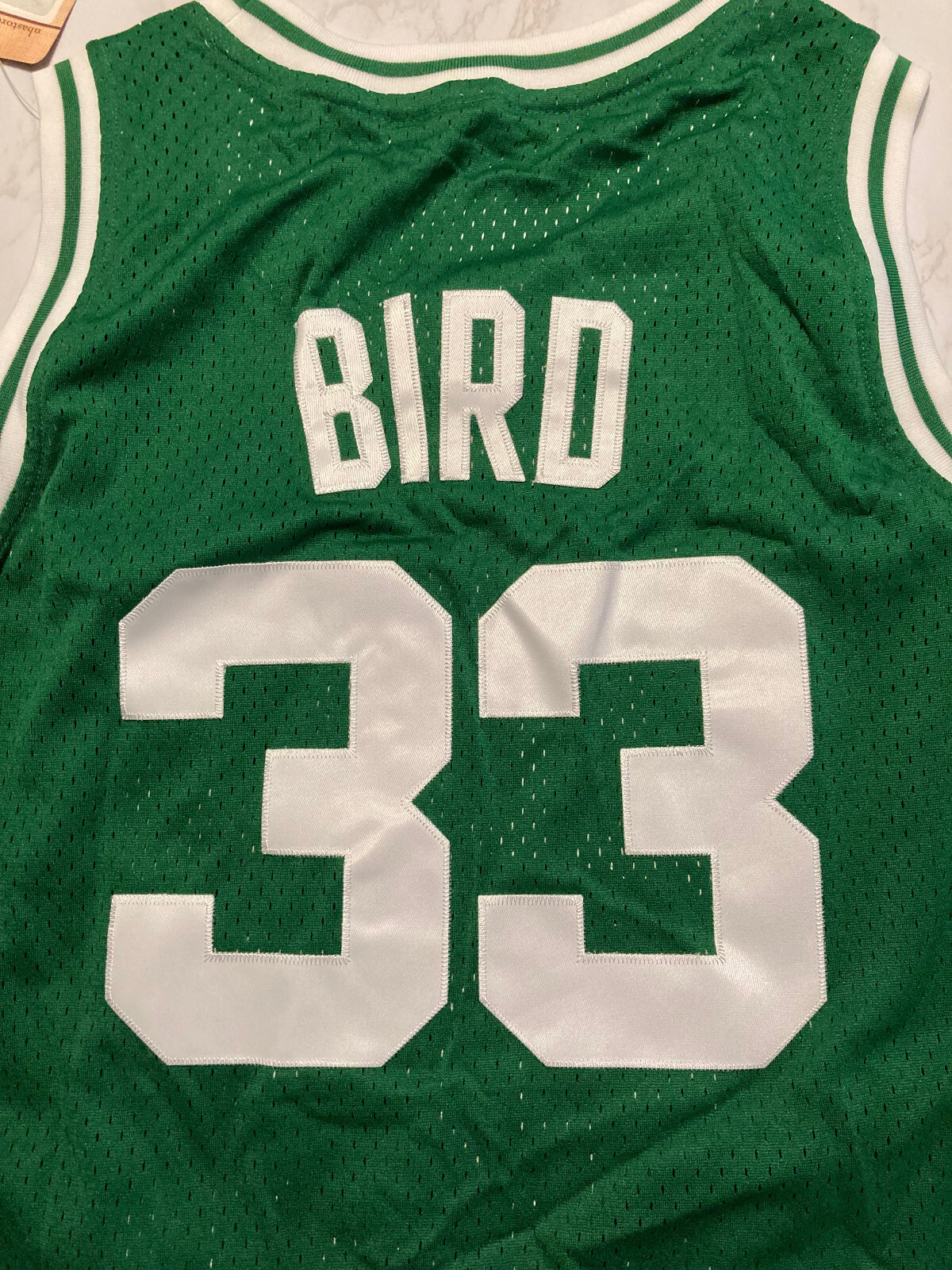 Larry Bird Jersey Boston Celtics #33 NBA Adidas Hardwood