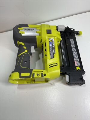 Ryobi ONE+ 18G AirStrike Nailer, 18V (Body Only), Hyper Green