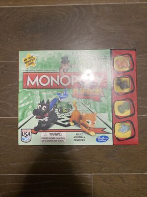 Monopoly Junior Board Game My First Monopoly Game Hasbro 2013 Made in USA Sealed