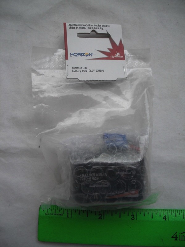Horizon Hobby DYNB0111EC Battery Pack,7.2V 900mAh,RC R/C Pla