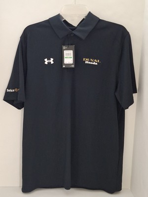 Mens Under Armour Mens Tram Tech Polo Loose. Large. Duval Honda.service First...