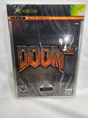 Doom 3: Limited Collector's Edition (Microsoft Xbox, 2005) - New Factory Sealed!