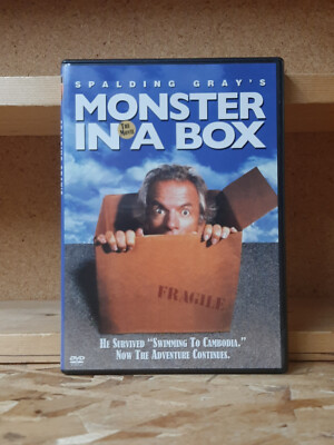 MONSTER IN A BOX: THE MOVIE Spalding Gray IMAGE ENTERTAINMENT OUT OF PRINT