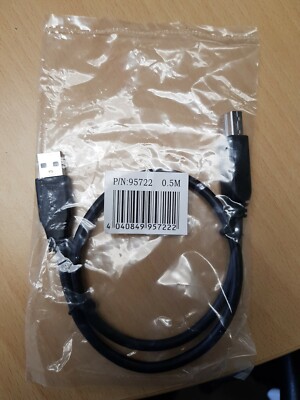 USB 3.0 A Male Plug to B Male Plug Hi Speed USB 3.0 0.5m WENTRONIC 95722