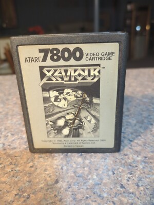 Atari 7800 Xevious Tested Combine Ship