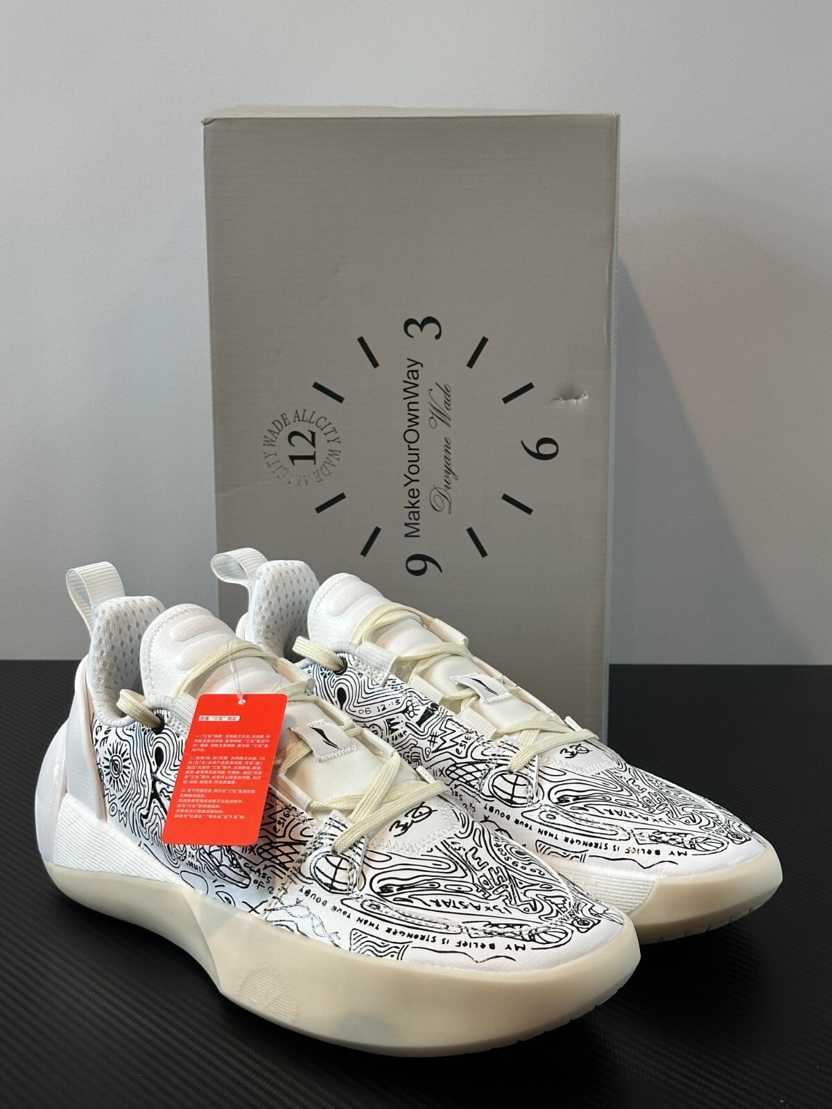 シューズ(男性用) LI-NING Wade All City 12 Encore US9.5 Li-Ning Way of Wade All City 12 Encore Cool Grey Men's