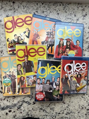 Glee Season 1-6 Complete Seasons Encore 29 Disc Blu-ray/DVD set OUT OF PRINT NEW