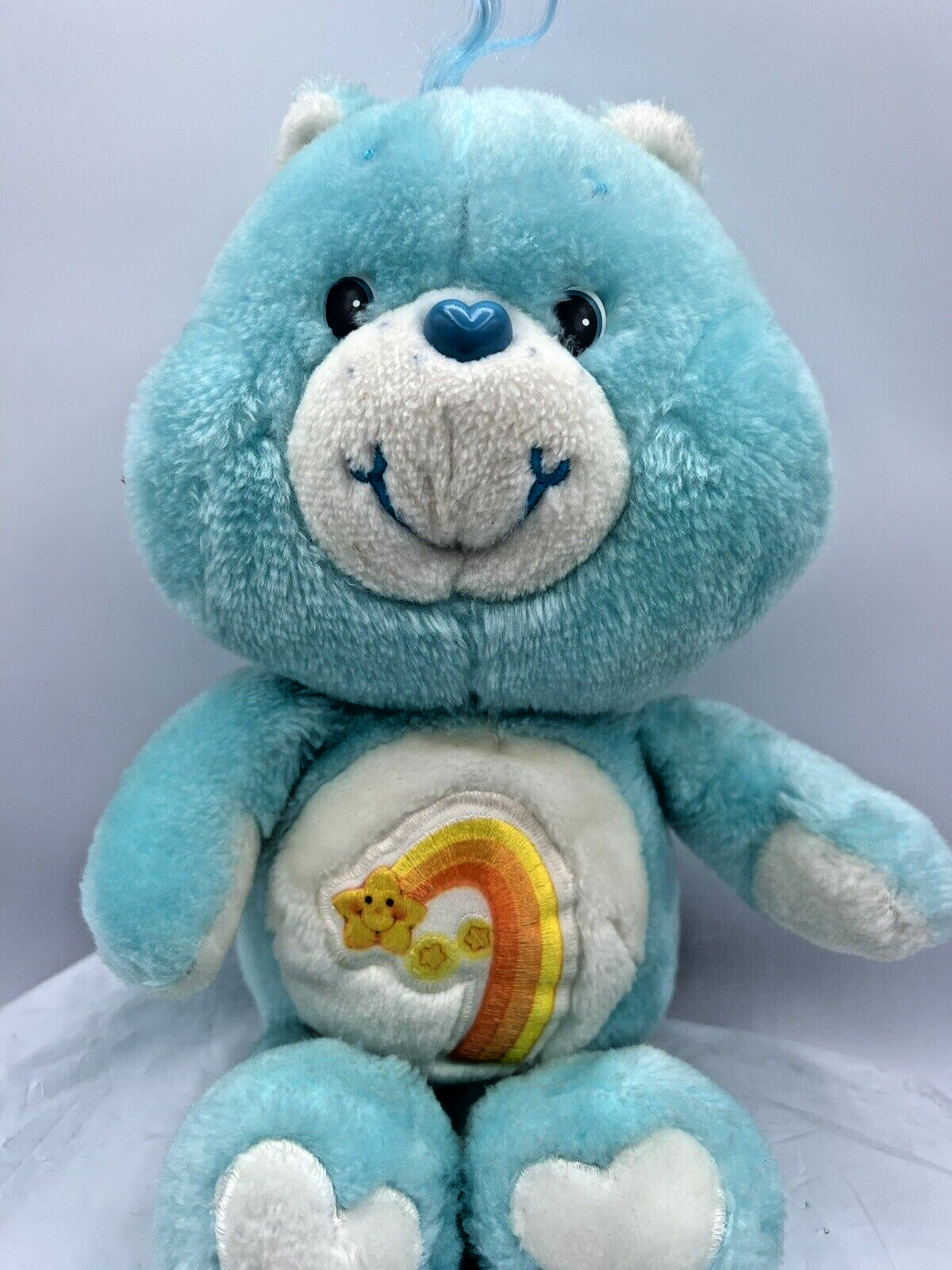 CARE BEAR Vintage 1983 Kenner Plush Love A Lot Bear Pink 13