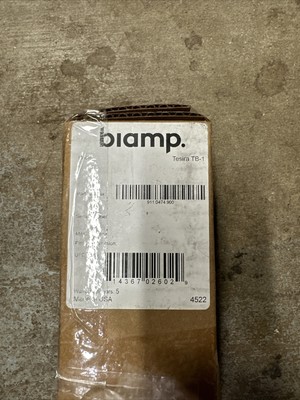 NEW Biamp Tesira TB-1 Tile Bridge for Devio Series Microphone Mounting