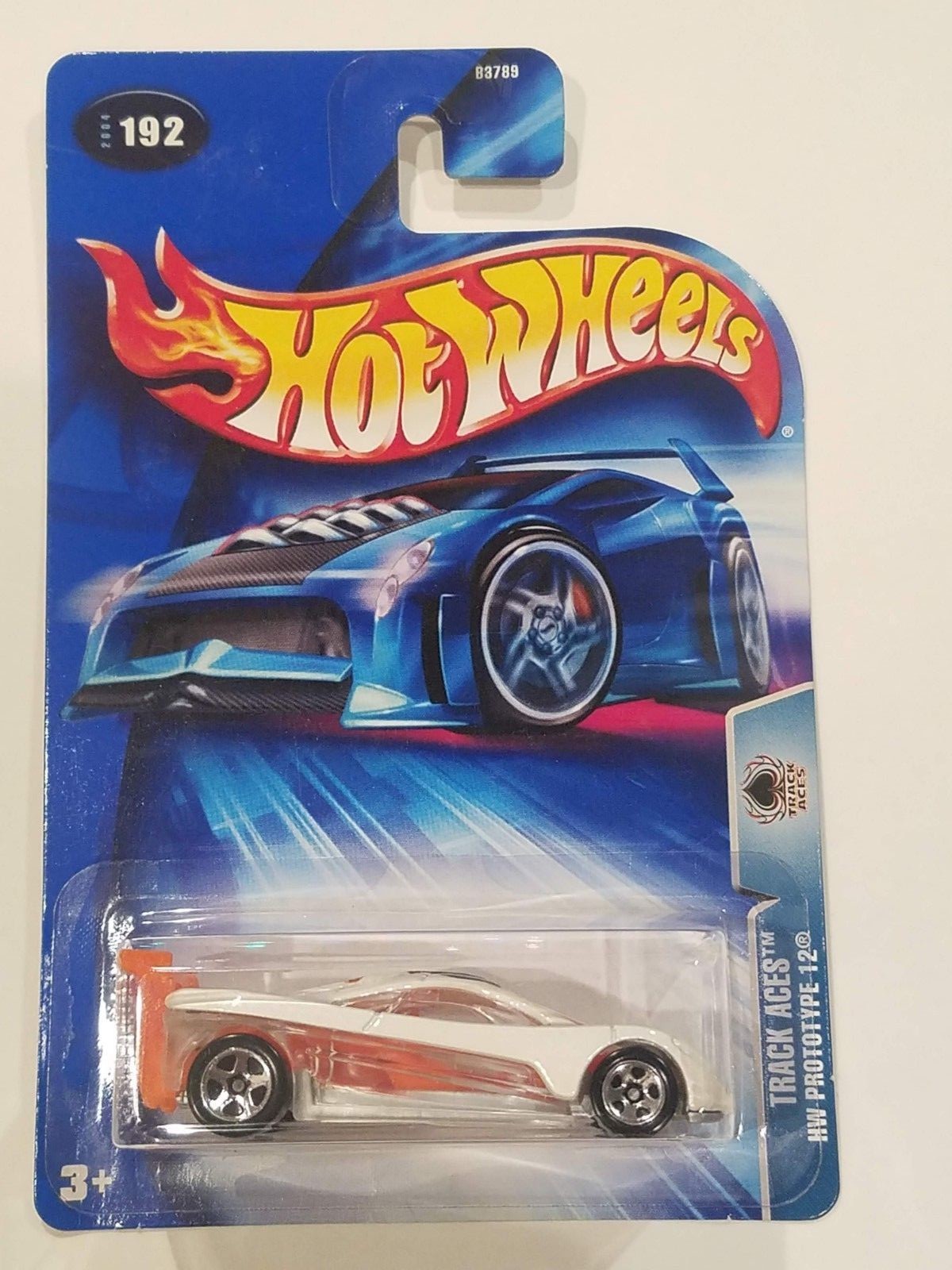 Hot Wheels Track Aces Series HW Prototype 12, card #2004-192