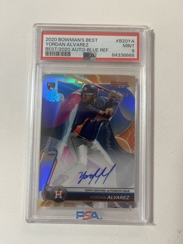 スポーツ選手 Yordan Alvarez RC Auto Yordan Alvarez 2020 Topps Chrome #RA-YA Rookie Auto Price