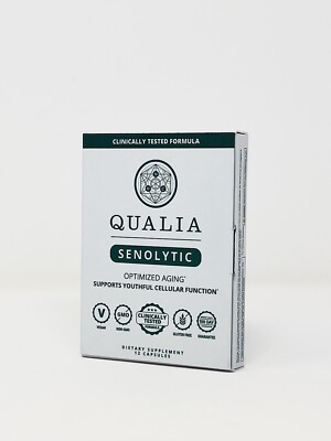 Qualia *SENOLYTIC* 12ct - Cell Rejuvenation Regimen Neurohacker - FASTFREESHIP