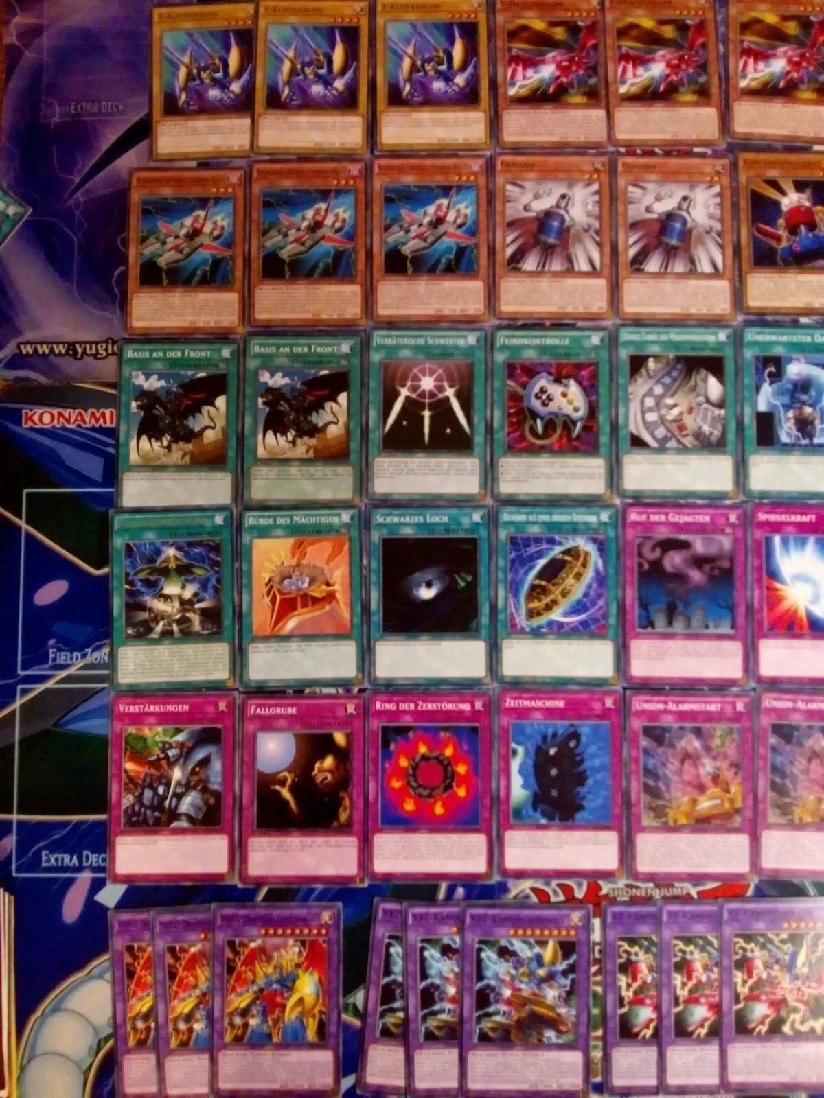Yu-Gi-Oh Komplettes XYZ-Deck, 40 Karten Extra Deck, Kaiba, Maschine, Neu, 