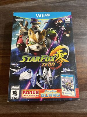 Star Fox Zero + Star Fox Guard (Wii U, 2016) New Factory Sealed