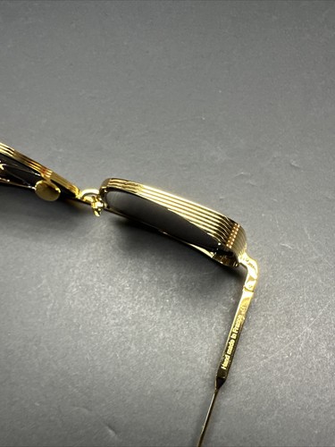 Pre-owned John Dalia Brad C100 55-18-145 Sunglasses In Gold And Black