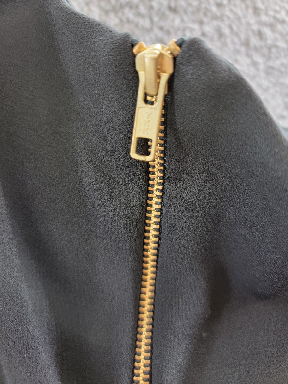 AQUA One-Shoulder Ruffled Gown Women's 6 Black Asymmetric Back Zip Closure - Picture 11 of 15