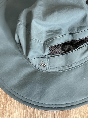 Columbia Unisex Bora Bora II Booney Omni Shade Blue Bucket Sun Hat Hiking