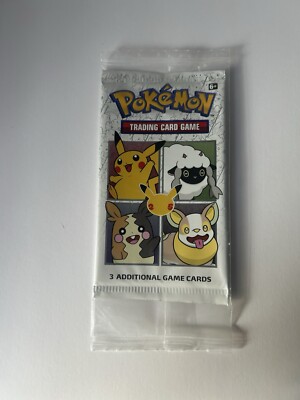 SEALED Pokemon General Mills 25th Anniversary Booster Pack - 3 Cards/Pack - NEW