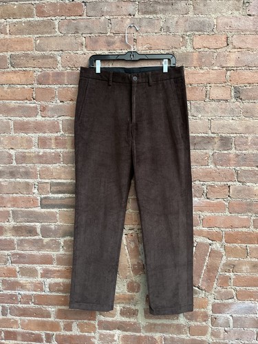 Giorgio Armani Mens Corduroy Pants, Sz 48 IT, Brown Cotton Giorgio Armani Mens Corduroy Pants, Sz 48 IT, Brown Cotton