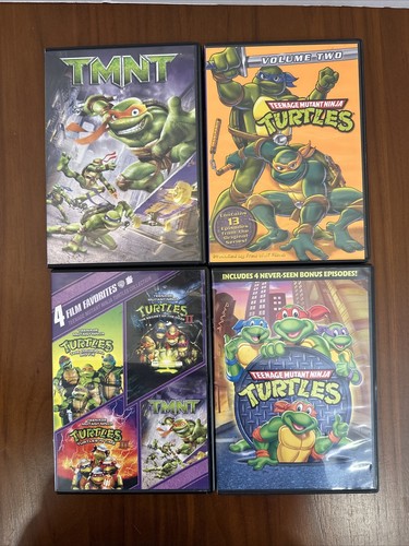 Teenage Mutant Ninja Turtles Dvd Lot Of 4 DVD | eBay