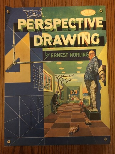 Perspective Drawing By Earnest Norling #29 Collectible Walter Foster Book